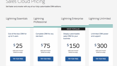 Salesforce CRM Pricing: Choosing the Right Package